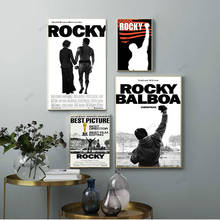 WTQ-pintura en lienzo de Rocky Balboa 1976, película S e impresiones, póster de una pieza, decoración de pared, arte de pared, imagen, decoración para habitación, decoración del hogar 2024 - compra barato