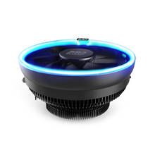 PcCooler 12cm 4Pin Fan Cooler LED Blue Aperture CPU Cooling Fan PWM Silent Radiator For Intel LGA 775/115X for AMD AM2 AM3 AM4 2024 - buy cheap