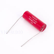 Capacitor audiógrafo mkp 1.0uf 400v dc, capacitor sem eletrodo de alta fidelidade para febre, capacitor de áudio, acoplamento com divisão de frequência 3% uf 2024 - compre barato