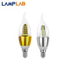 E14 LED Candle Bulb Light E27 Energy Saving Lamp 220V Spotlight Bombilla Lampara Decor Chandelier For Home 3W 5W 7W E12 B22 B15 2024 - buy cheap