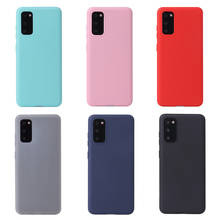 Ultra Thin Matte TPU Silicone Case For Samsung Galaxy S20 Ultra S10 5G S10 Lite S9 Plus S8 S7 S6 Edge S5 Neo Soft Matte Cover 2024 - buy cheap