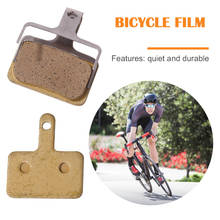 Juego de frenos de disco de presión de aceite para bicicleta de montaña, pastillas de freno de Metal, piezas de freno de disco para Shimano M375 M445, 2 uds. 2024 - compra barato