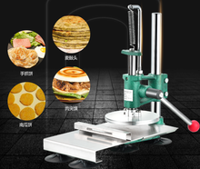 Máquina de prensado Manual para rosquillas de Pizza, prensa de aplanamiento de masa de Pizza de 20cm, rodillo laminador de masa de 7,8 pulgadas, máquina de prensado Chapati 2024 - compra barato