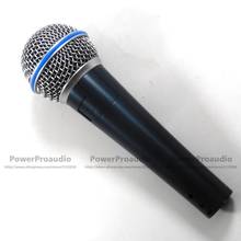 Microfone dinâmico profissional bt58a, instrumento para ensino de igreja, sistema de karaoke 2024 - compre barato