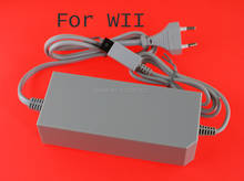 Cable de alimentación para consola Nintendo Wii, adaptador de cargador de CA de 100-240V con enchufe americano y europeo, reemplazo para consola de juegos, 1 unidad 2024 - compra barato