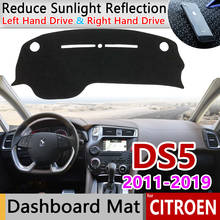 for Citroen DS 5 DS5 2011~2019 Anti-Slip Mat Dashboard Cover Pad Sunshade Dashmat Accessories 2012 2013 2014 2015 2016 2017 2018 2024 - buy cheap
