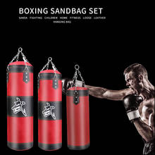 Professional Boxing Sand Bag Set Hanging Sandbag Boxing Fitness Fight Karate Punch Punching 60-160CM Boxing Training Equipment 2024 - buy cheap