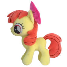 Аниме Единорог яблоко цветение плюшевая лошадь экшн-игрушка Фигурки 25 см 2024 - купить недорого