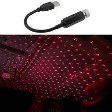 New Car USB LED Roof Star Night Lights Projector Light for Peugeot RCZ 206 207 208 301 307 308 406 407 408 508 2008 3008-6008 2024 - buy cheap