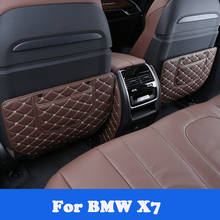 For BMW X5 X7 G05 G07 2019 2020 2021 Car Seat Backrest Anti-Kick Pad Protector Rear Air Vent Cover Anti-Dirty Mat Interior Cover 2024 - buy cheap