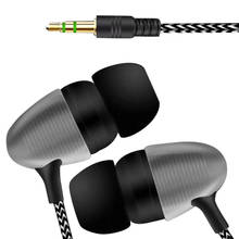 Universal 3.5mm In-Ear Stereo Earbuds Earphone For Cell Phone  Wired Earphone HiFi Headset Mic for Samsung Xiaomi #3 2024 - buy cheap