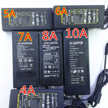 Adaptador de alimentação para led neon luz AC110V-240V para dc12v led strip luz transformator ue/eua/reino unido/au pulg