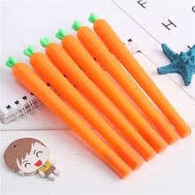 1pcs Kawaii Radish Gel Pen 0.35mm Cute Animals Magic Pens Kawaii Gel Pens School Writing Novelty Stationery Girls Gifts 2024 - buy cheap