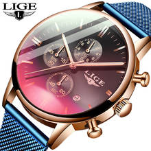 Relógio de pulso masculino luxuoso com pulseira de malha, moderno, militar, à prova d'água, esportivo, de quartzo, 2020 2024 - compre barato