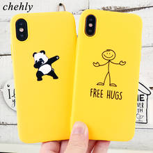 Cute Panda Case for iPhone 6s 7 8 11 Plus Pro X XS Max XR Funny Animal Cases Solf Silicone Fitted Cell Phone Accessories Covers 2024 - buy cheap