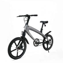 Protable Electric Bike 2 Wheels With Bluetooth Electric Bicycles 36V 250W 20KM/H 2024 - buy cheap