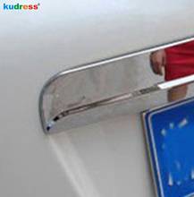 Хромированная Задняя Крышка багажника для Nissan Qashqai Dualis 2007, 2008, 2009, 2010, 2011, 2010, 2013, АБС, протектор багажника, отделка без отверстий 2024 - купить недорого