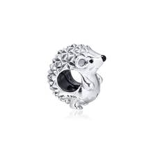 Hedgehog Animal Charm Beads for Charms Bracelets Women DIY Sterling Silver 925 Beads for Jewelry Making Fashion 2019 Autumn New 2024 - buy cheap