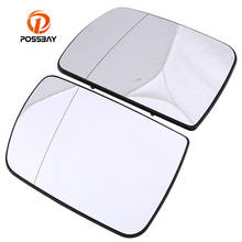 POSSBAY-lente de cristal de espejo retrovisor lateral para coche, con función de calefacción, para BMW X5, E53, 2000, 2001, 2002, 2003, 2004, 2005, 2006 2024 - compra barato