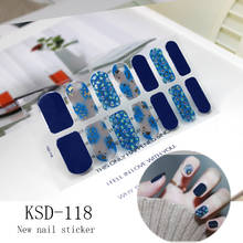 2019 New Stickers Glitter KSD Series Irregular Sequins Nail Decals Full Cover Adhesive Nail Art Stickers Manicure for Kids Women 2024 - buy cheap