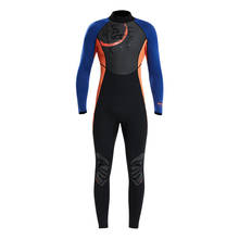 Warm 3mm Neoprene Wetsuit Back Zip One Piece for Scuba Swimming Surfing 2024 - buy cheap