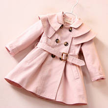 Детское зимнее пальто; Цвет красный, серый; Осенняя детская куртка; Модное детское пальто с рукавами; Куртка для маленьких девочек 2024 - купить недорого