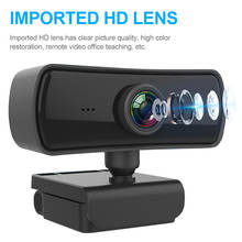 HD 1080P Mini Webcam 360 Degree Rotatable Web Cam With Microphone Webcamear For PC Computer Laptop Games Games Video Voice 2024 - buy cheap