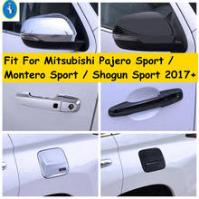 Espejo retrovisor/manija de la puerta/embellecedor de la cubierta del tanque de combustible de aceite para Mitsubishi Pajero Sport / Montero Sport / Shogun Sport 2017 - 2021 2024 - compra barato