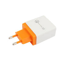 Adaptador de corriente AC DC 5V 3A, 4 puertos USB, cargador de teléfono móvil, fuente de alimentación Universal, adaptador de 220V a 12V, enchufe europeo 2024 - compra barato