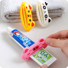 Apertador de tubo de pasta de dente em forma de animal, ferramenta espremedora de rolo de pasta de dentes, ferramentas de apertar abs, 1 peça 2024 - compre barato