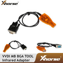 Оригинальный Xhorse VVDI MB BGA инструмент инфракрасный смарт-ключ адаптер для Mercedes Benz MB BGA Автомобильный Дистанционный ключ Инфракрасный соединительный кабель 2024 - купить недорого