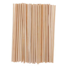 Round Blank Unfinished Bamboo Wood Wooden Lolly Lollipop Stick Dowel Rod Pole for Woodcraft Hobbies DIY Craft 2024 - buy cheap