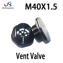 1Pcs M40*1.5 Nylon Waterproof Air Vent  Valve  Screw In Protective Vent Plug E-PTFE Plastic Breather Vent Valve 2024 - buy cheap