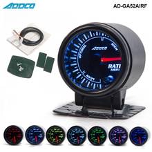 2"/52mm 7 Color LED Car Auto Air Fuel Ratio Gauge Meter Pointer Universal Meter With Holder AD-GA52AIRF 2024 - buy cheap