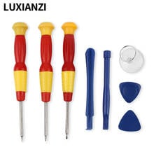 LUXIANZI 8Pcs Mobile Phone Repair Tool Kit For Samsung Xiaomi iPhone Opening Hand Tools Crowbar pry sheet Screwdriver Set 2024 - buy cheap