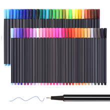 60 Fineliner Color Pens Set - 0.4mm Fine Point Markers Fine Tip Drawing Pens Perfect for Bullet Journal Adults Coloring Book 2024 - buy cheap