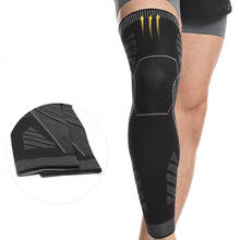 Running Compression Knee Sleeves Shin Guard Legs Warmer for Cycling Basketball Football Sports Calf Support Brace Gym Protector 2024 - buy cheap