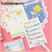 100 sheets Sticky Notes Cute Cartoon Expression Memo Pad Planner Stickers Memo Paper Kawaii Stationery Office School Supplies 2024 - buy cheap
