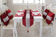 Caminos de mesa de diamante 6 camino de mesa moderno de Color sólido para decoración de boda fiesta Navidad mantel de mesa para hogar mantel de Hotel 2024 - compra barato