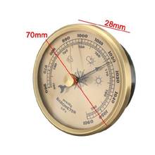 Barometer Pressure Gauge Weather Station Wall Mount Thermometer Hygrometer Home C5AC 2024 - buy cheap