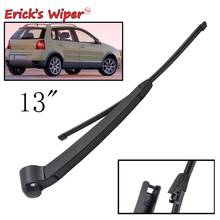 Erick's Wiper 13" Rear Wiper Blade & Arm Set Kit For VW Polo 2002 2003 2004 2005 Windshield Windscreen Rear Window 2024 - купить недорого