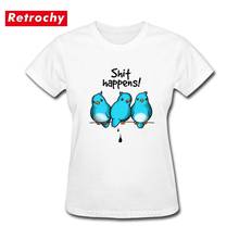 Summer Women Parrot T-shirt Colorful Flower Bird 3D Printed Tshirt Femme Fashion Cartoon Tops Tee Shirt Pluse Size Joke Clothing 2024 - buy cheap