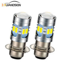 H6 Led Headlight H6M P15D Motorcycle Use 5-24V 500LM High Low Beam Motorbike Headlight Fog Light Bulb 2Pcs Super bright 2024 - buy cheap