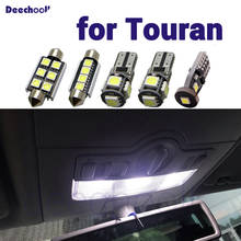 Pure white Canbus Error Free LED Interior dome map Lights bulbs Kit for Volkswagen for VW Touran 1T1 1T2 1T3 2003-2015 2024 - buy cheap