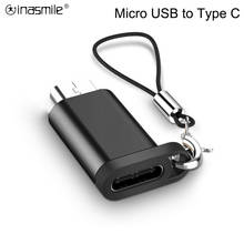 Micro usb macho para tipo c fêmea, adaptador de telefone micro usb cabo de carregamento para xiaomi/letv/huawei/htc oneplus tablet lg 2024 - compre barato