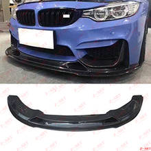 Z-ART RZ for BMW M3 carbon fiber front lip for BMW M4 carbon fiber front spoiler for BMW F80 F82 F83 carbon fiber front chin 2024 - buy cheap