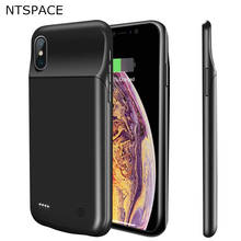 Battery Charger Cases For iPhone XS Max XR Power Bank Case Soft Silicone External Charging Cover For iPhone X XS Battery Case 2024 - buy cheap