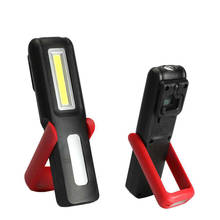 Linterna LED COB de 5W para inspección de trabajo, Luz Portátil práctica para exteriores, recargable por USB lámpara colgante, con gancho magnético 2024 - compra barato