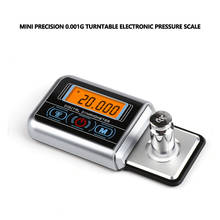 0.001g Mini Digital Turntable Stylus Force Scale Gauge Led Arm Load Meter  Professional  Portable Digital Scale Balança de joias 2024 - buy cheap
