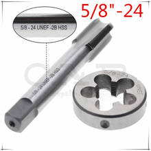 5/8"-24 Tap and Die Set UNF High Speed Steel Threading Gunsmithing 5/8" x 24 New Set 5/8 24 Gunsmith Herreria Set thread Dies 2024 - buy cheap